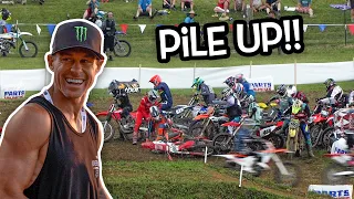 WILD REDBUD NIGHT RACES!! Huge Pile Up!