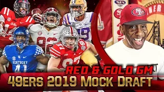 Live! 49ers Mock Draft 2019 - Ronbo Sports Red & Gold GM EP 11