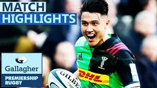 Saracens 27-20 Harlequins | Saracens Come From Behind to Win! | Gallagher Premiership - Highlights