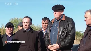 Абдулмуслим Абдулмуслимов побывал в Ногайском районе