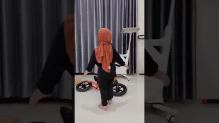 unboxing balance bike shireen 😍