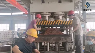 Coco fiber pallet making machine