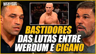 "QUANDO O DANA WHITE ENTROU NO QUARTO, EU FALEI..."