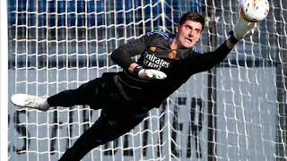 🏋️ TREINO de HABILIDADES DE COURTOIS GOLEIRÃO DO REAL MADRID