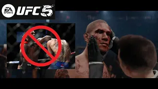 UFC 5 NEW Ragdoll KOs! And goodbye to knee and elbow spammers!