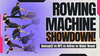 Rowing Machine Rumble: Concept2 vs. RP3 vs. Water Rower vs. Aviron Showdown! Does Technique matter?