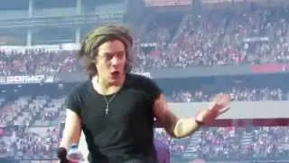 Harry Styles Cute, Funny Moments And His Banana-Europe Tour 2014