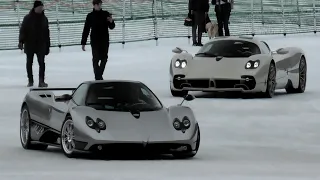 The Ice St. Moritz 2024 #1 (Utopia, Zonda, Vanquish Zagato Shooting Brake, Bulldog, C-Type, 400 GT)