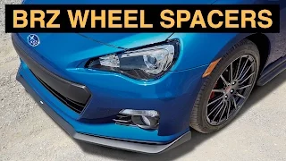 Benefit Of Wheel Spacers On A Subaru BRZ