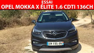 Essai Opel Mokka X Elite 1.6 CDTI 136ch