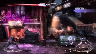 Injustice: Gods Among Us DEMO - Batman Arcade Gameplay