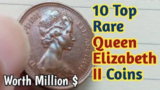 Most Expensive Queen Elizabeth II Coins With Biography | 10 Top Rare Error Coins Worth Lot Of Money