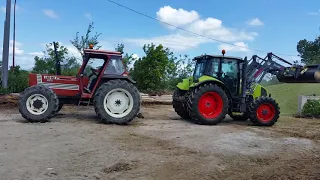 Claas 420 vs Fiat 110/90