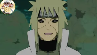 Minato salva aliança shinobi Time 7 reunido