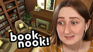 there are books literally everywhere in this sims build