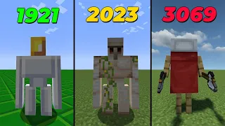 2022 vs 3069: Minecraft Golem Showdown!