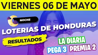 Sorteo 9PM Loto Honduras, La Diaria, Pega 3, Premia 2, Viernes 6 de Mayo del 2022 | Ganador 😱🤑💰💵