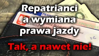 Re:Patria PL #14 Repatrianci a wymiana prawa jazdy w Polsce