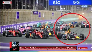 Checo Pérez y Red Bull buscan romper este récord de Mercedes en el GP de Miami F1 2022