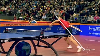 Ma Long Forehand Loop Technique | TABLE TENNIS