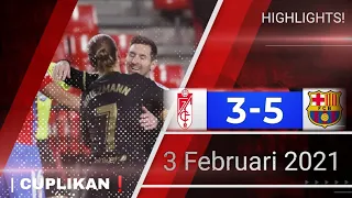 GRANADA 3-5 BARCA | 3 FEBRUARI 2021 | HIGHLIGHTS❗