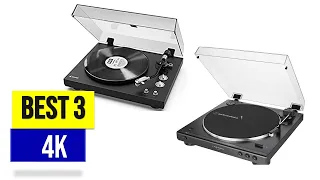 ✅ TOP 3 Best Turntable you can buy in 2024 |( TOP 3 PICKS)