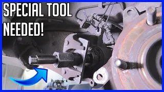 How to Retract a Rear Brake Piston in Caliper - Both Types Covered!