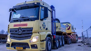 Transport & Unloading Liebherr R976