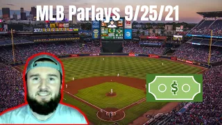 Daily MLB Parlays 9/25/21