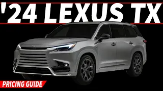 Is the 2024 Lexus TX a better BUY than the Toyota Grand Highlander and Acura MDX?