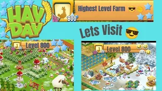 Hay Day - Level 800 Highest Level Farm 😎🤏.