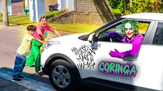 O CORINGA PEGOU NOSSO CARRO E ISSO ACONTECEU ! Família Rocha