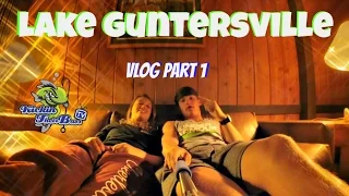 Lake Guntersville Tournament Vlog #2 Part 1 ( B.A.S.S. Elite Series Event ) ft. Laura Ann Foshee
