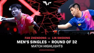 Fan Zhendong vs Lin Shidong | MS R32 | Singapore Smash 2024