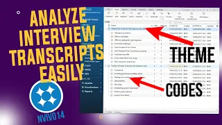 How to analyze interview transcripts in qualitative research (RTA with Nvivo 14)