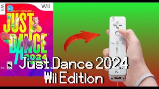 JUST DANCE 2024 NO NINTENDO WII- MOD-VERSION