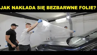 Jak nakłada się bezbarwne folie ochronne?  Folia ppf na BMW X6