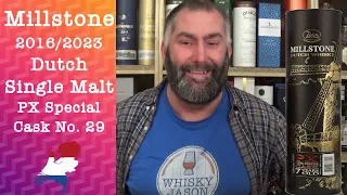 Millstone 7 year old 2016/2023 Zuidam Dutch Single Malt - PX Special Cask No 29 Review - WhiskyJason