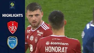 STADE BRESTOIS 29 - ESTAC TROYES (5 - 1) - Highlights - (SB29 - ESTAC) / 2021-2022