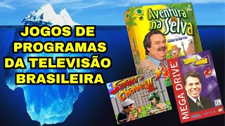 ICEBERG DOS JOGOS DA PROGRAMAÇÃO DA TV BRASILEIRA