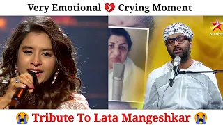 Arijit Singh and Aishwarya ❤️ Tribute To Lata Mangeshkar |  Naam Reh Jaayega | Emotional Performance