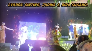 Lyodra Ginting, Judika dan Dira Sugandi Event United Tractors Jakarta