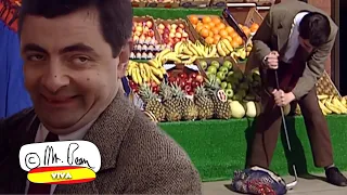 Mr Bean Vs Fruit| Clips divertidos de Mr Bean | Viva Mr Bean