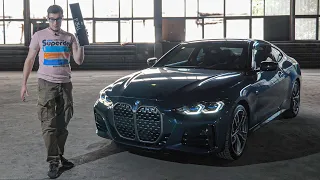 BMW 4 CЕРИИ: НОЗДРИ – ЭТО ЕЩЕ ЦВЕТОЧКИ! Первый взгляд на BMW 4 SERIES 2021 (G22)