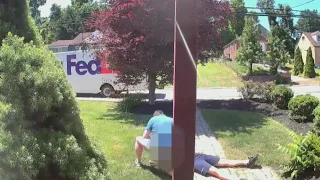 FedEx driver's life saved during delivery