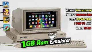 World Most Fastest & Powerful Android Emulator For 1GB RAM PC's