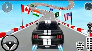 Muscle Car Stunt Games 💥🚗 - US Muscle Car Ramp Stunt - Gameplay #100 - Android Gameplay