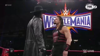 Roman Reigns tem um encontro arrepiante com The undertaker - WWE Raw, 06/03/17 PT-BR