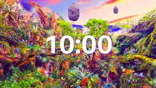 10 MINUTE TIMER - 10 MINUTE COUNTDOWN - AVATAR Inspired Ambience