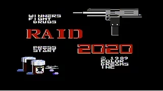 Raid 2020 - NES Unlicensed 1989 (Gameplay #1 One Hour of Torture)